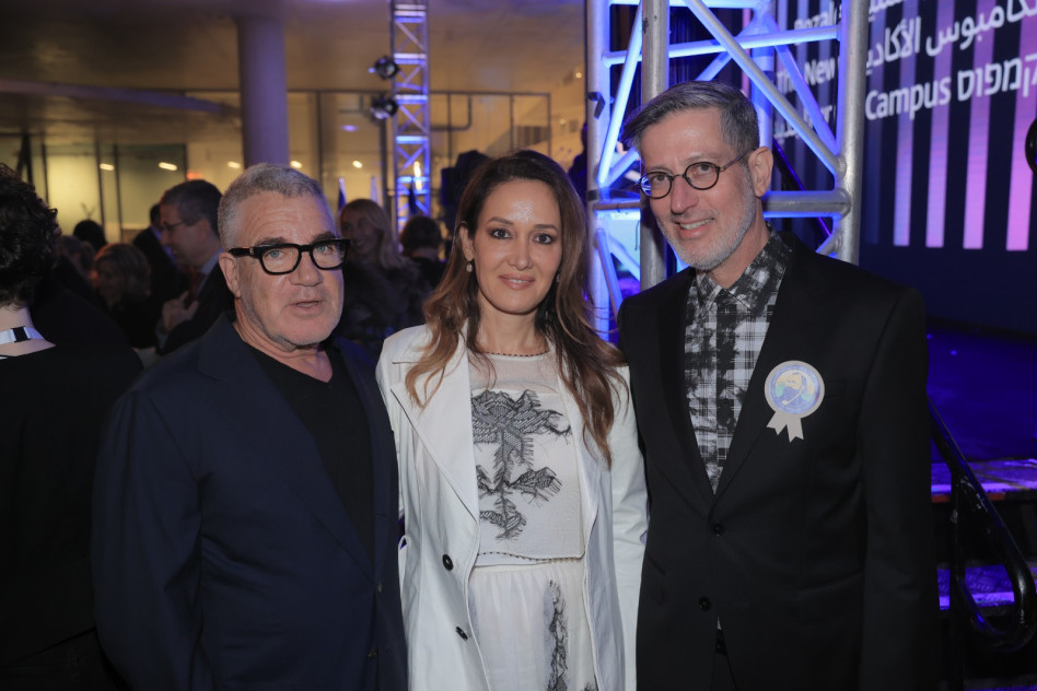 עדי שטרן, בתיה עופר ועידן עופר (צילום: עוז שכטר)