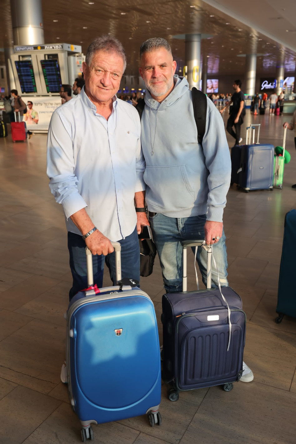 מאמני גולסטאר רז זהבי ושייע פייגנבוים (צילום: רפי דלויה HOT)