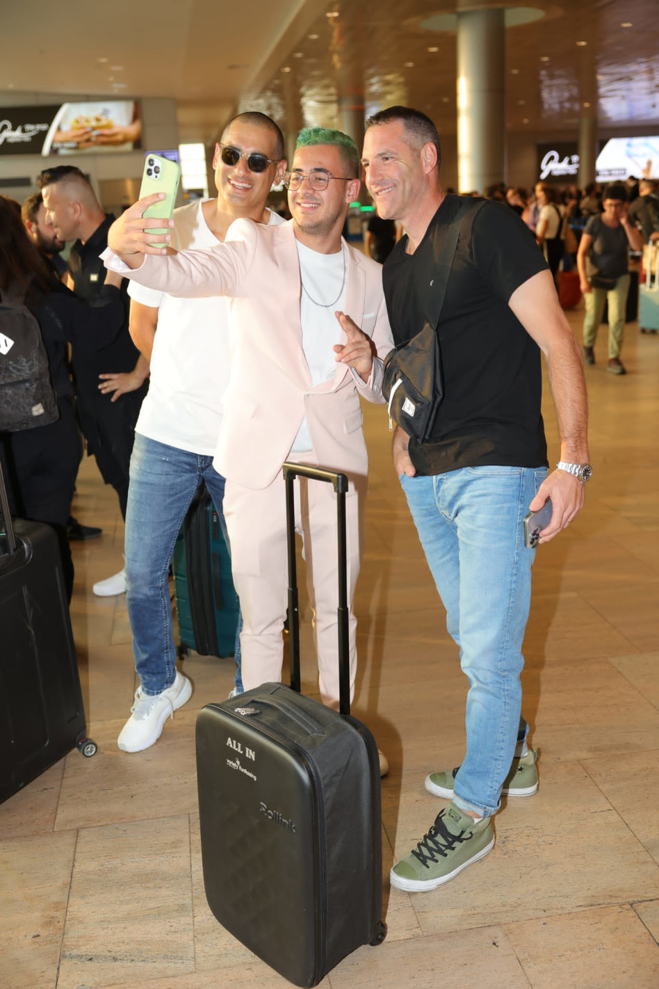 דניאל יונה, אנדי רם ויוני ארליך (צילום: רפי דלויה HOT)