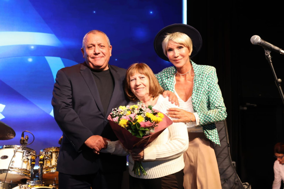 עירית אורן-גונדרס, זהבה שאול וגדי אייזנקוט (צילום: איציק בירן)