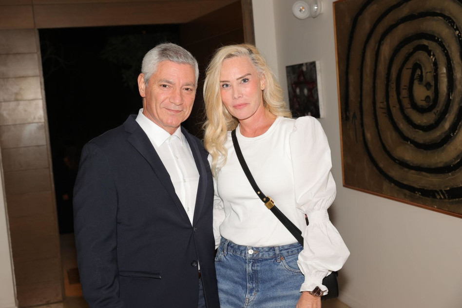 אלם אגם ויואב פפושדו (צילום: רפי דלויה)