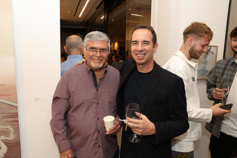 ארז צמח ודני אלבס (צילום: איציק בירן)