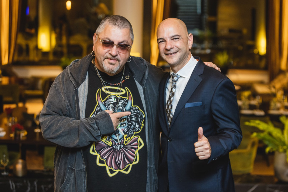 אילן בן חקון וארכדי דוכין   (צילום: אביתר ניסן)