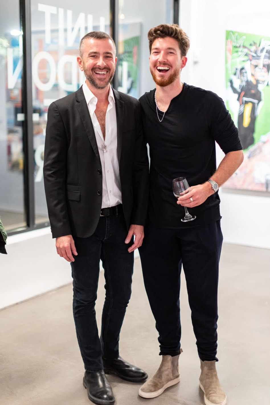 ג'ו קנדי וסטיב נסימה  (צילום: אסקף אברהם)