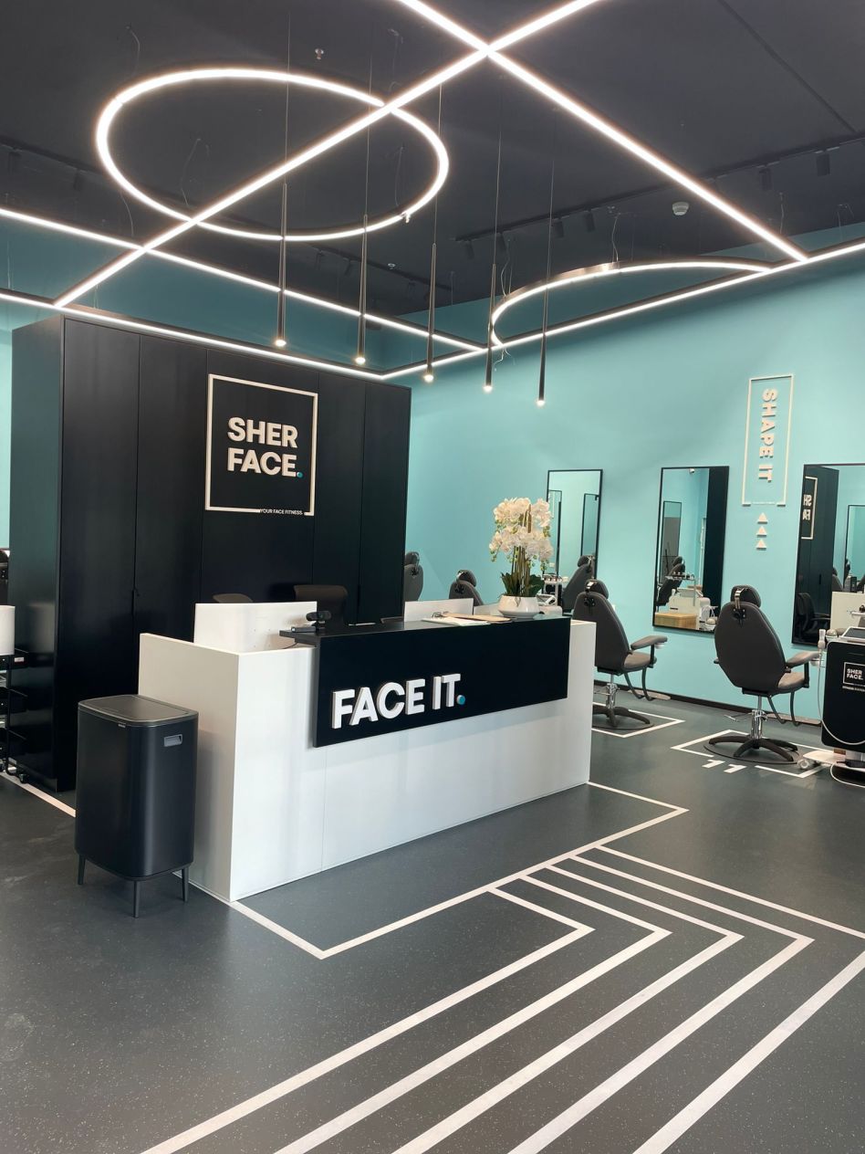 מכון הביוטי החדש של שר פיטנס (צילום: שר פייס סטודיו)