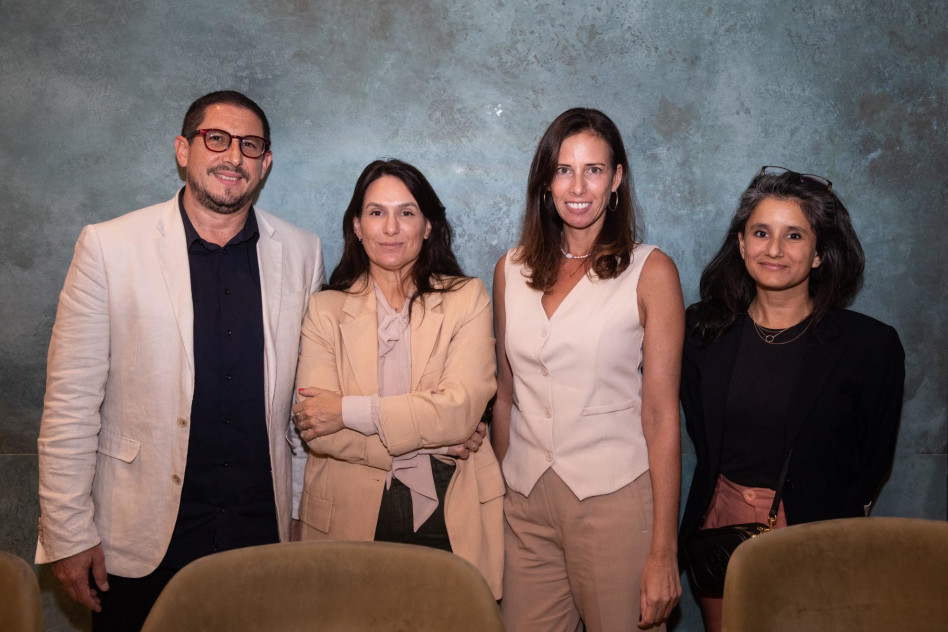 גרטל שיינר, רוני קרני, נירית וייס ודוד קישקה (צילום: אחיקם בן יוסף)