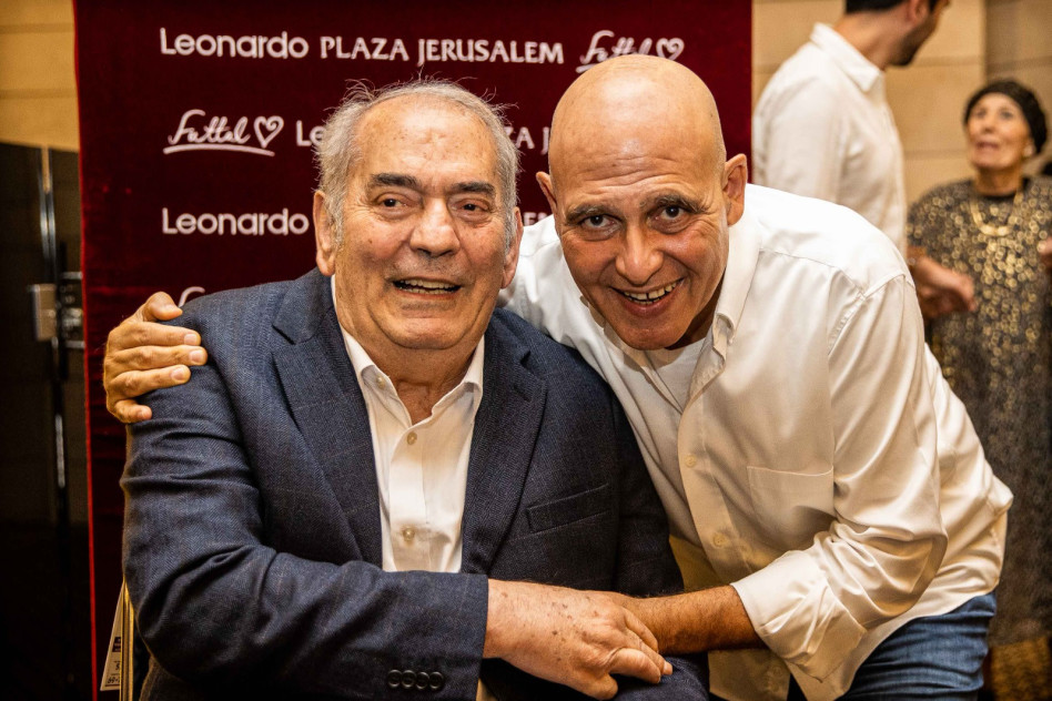 דוד פתאל ושף קדוש (צילום: אורן בן חקון)