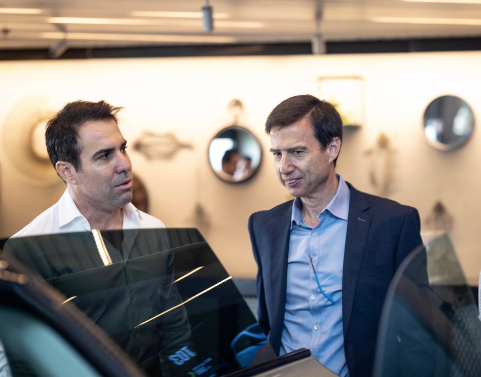 חנן פרידמן ותומר קומרוב (צילום: ניר עמוס)