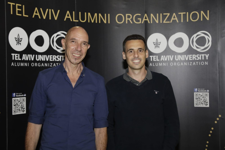 גל רוטמן וריקארדו טרש (צילום: יעל צור)