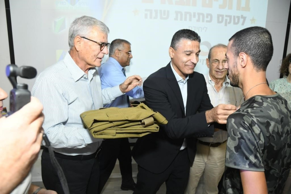 משה וידמן, משה לארי וגבי אופיר  (צילום: באדיבות בנק מזרחי טפחות)