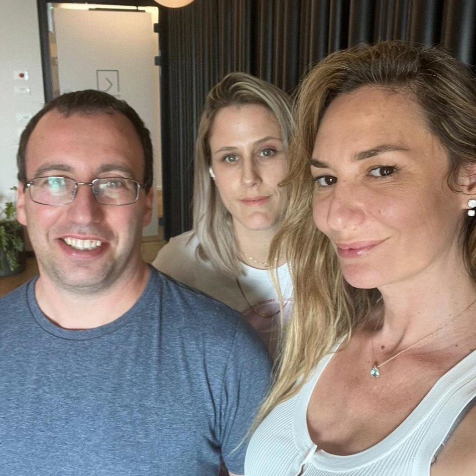 מיכל אנסקי וד''ר יותם שקדי (צילום: פרטי)