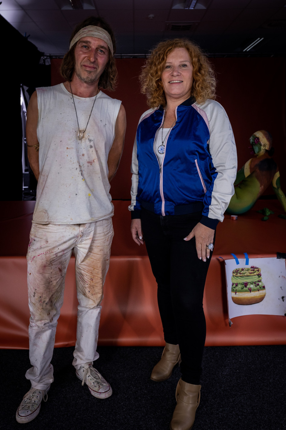 נועה בכר-אהרוני ויוהנס שטוטר (צילום: יחצ רולדין,Alex Barendreg)