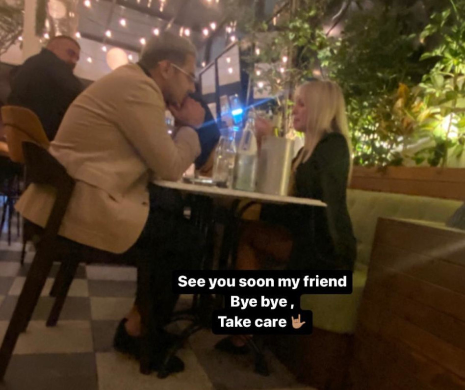 סיימון לבייב ובת הזוג הטרייה אנה (צילום: פרטי)