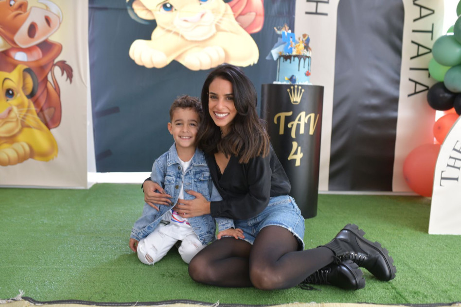 אורטל עמר ותו פרינס תבורי (צילום: הילה אייזנגר)