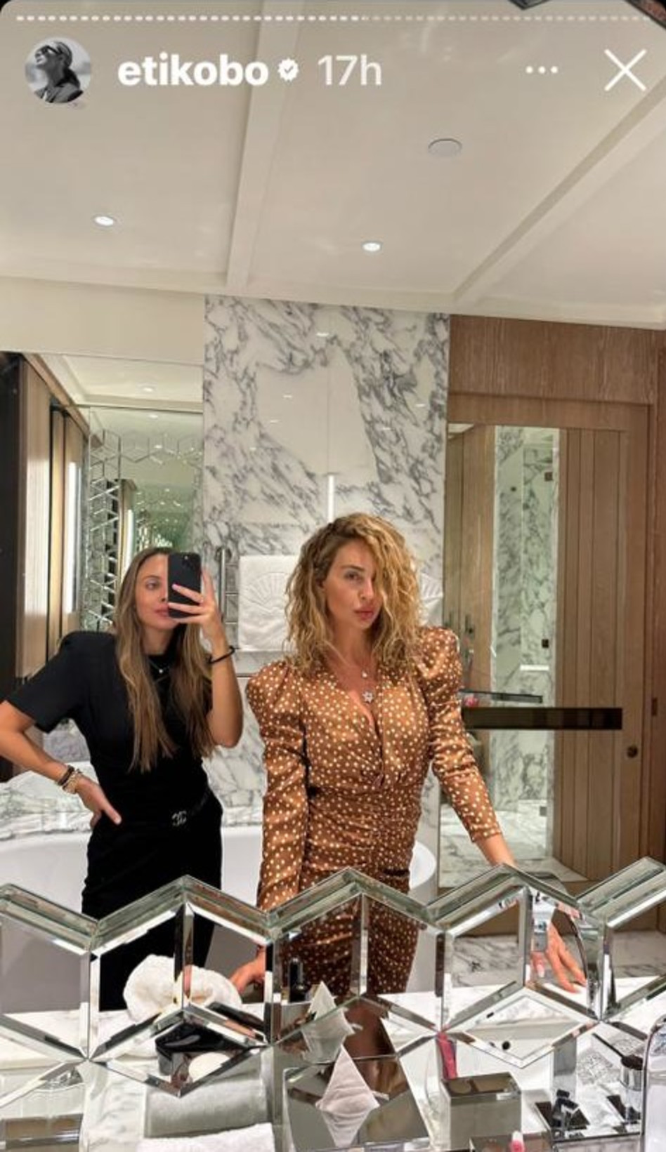 מירי בוהדנה ואתי קובו (צילום: צילום מסך אינסטגרם)