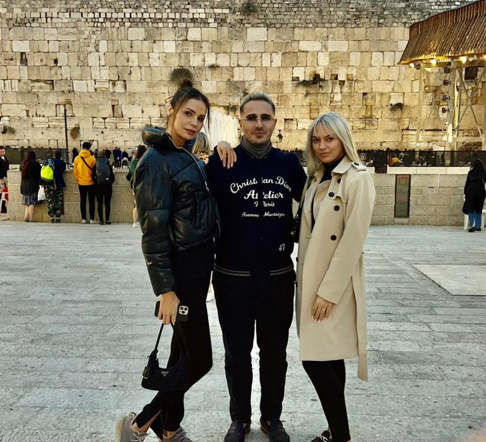 סיימון לבייב, בת הזוג והכוכבת אסתרה שריקה (צילום: פרטי)