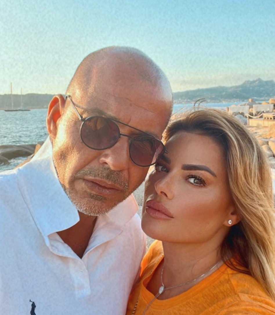 לין חג'ג' והחבר החדש (צילום: פרטי)