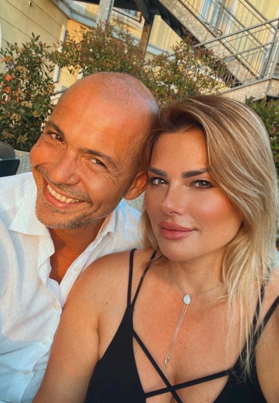 לין חג'ג' והחבר החדש (צילום: פרטי)