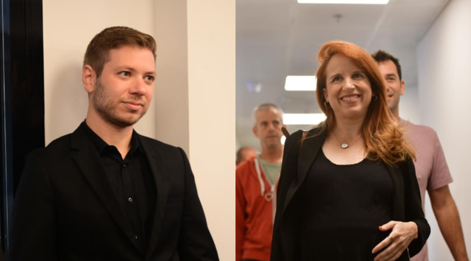 סתיו שפיר, יאיר נתניהו (צילום: אבשלום ששוני)