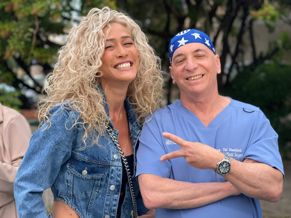 ד''ר טל נחליאלי ומאיה רוסו (צילום: לינא עומרי)