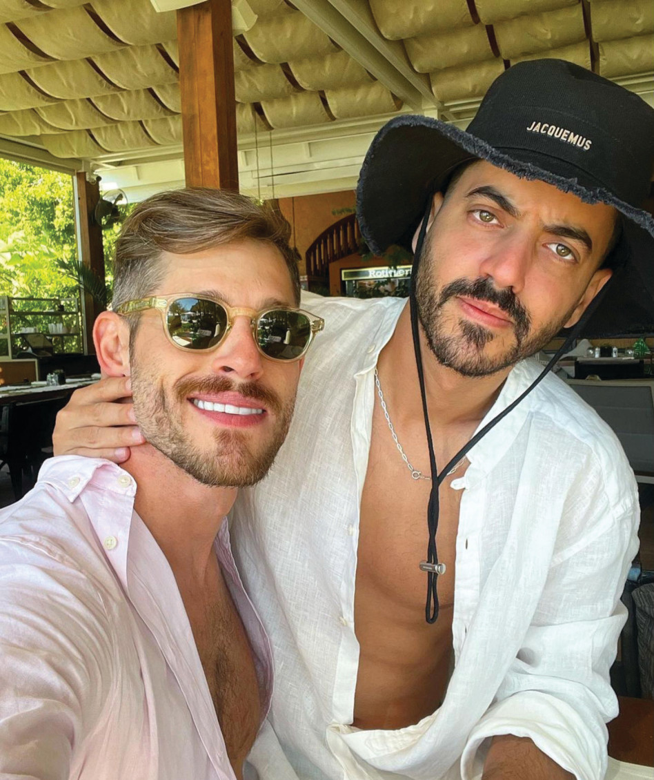 עמרי יערי ואביתר מייאור  (צילום: צילום מסך אינסטגרם)