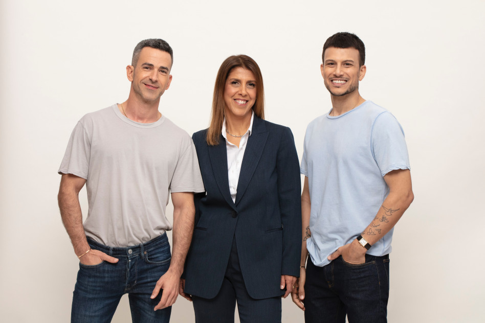 אסי עזר, יפעת רייטר ואלברט סקולה (צילום: רן יחזקאל)