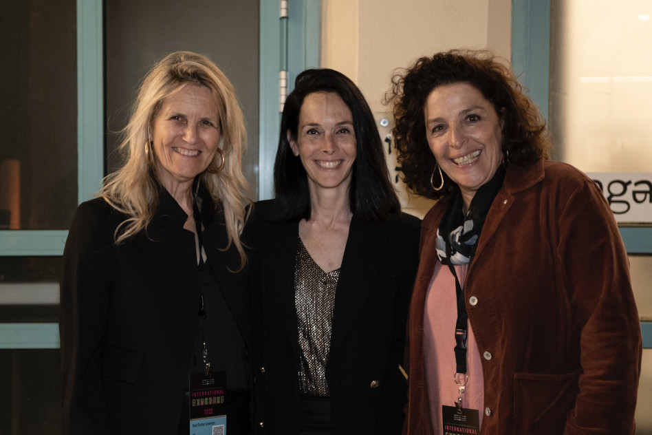 נעמי פרלוב, ענת גלעד וענת פישר לבנטון (צילום: אסיה סקוריק)