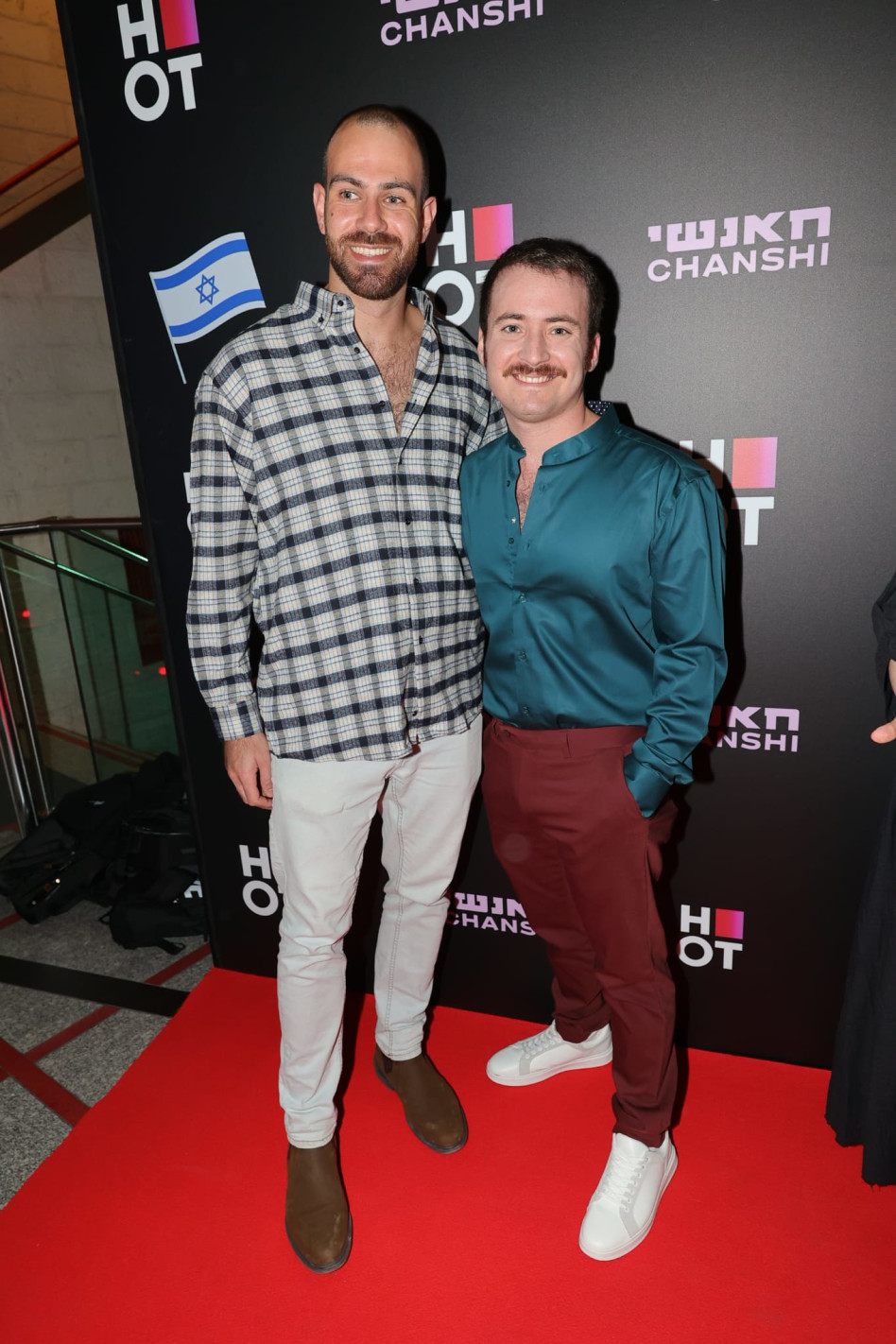 דניאל מורשת ובן זוגו (צילום: רפי דלויה HOT)