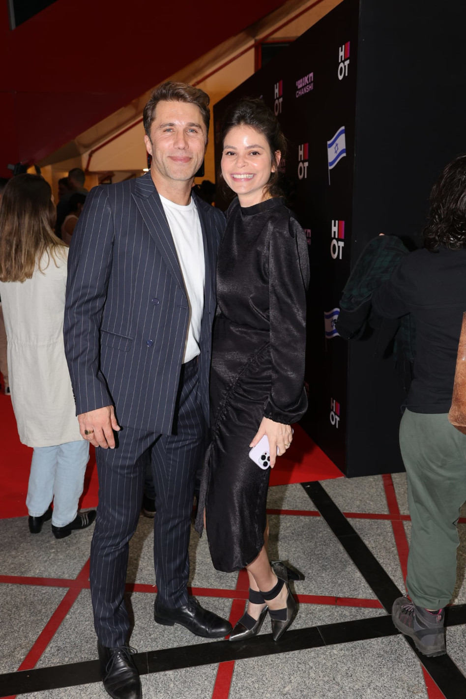 רוי מילר ואשתו שירי פדלון (צילום: רפי דלויה HOT)