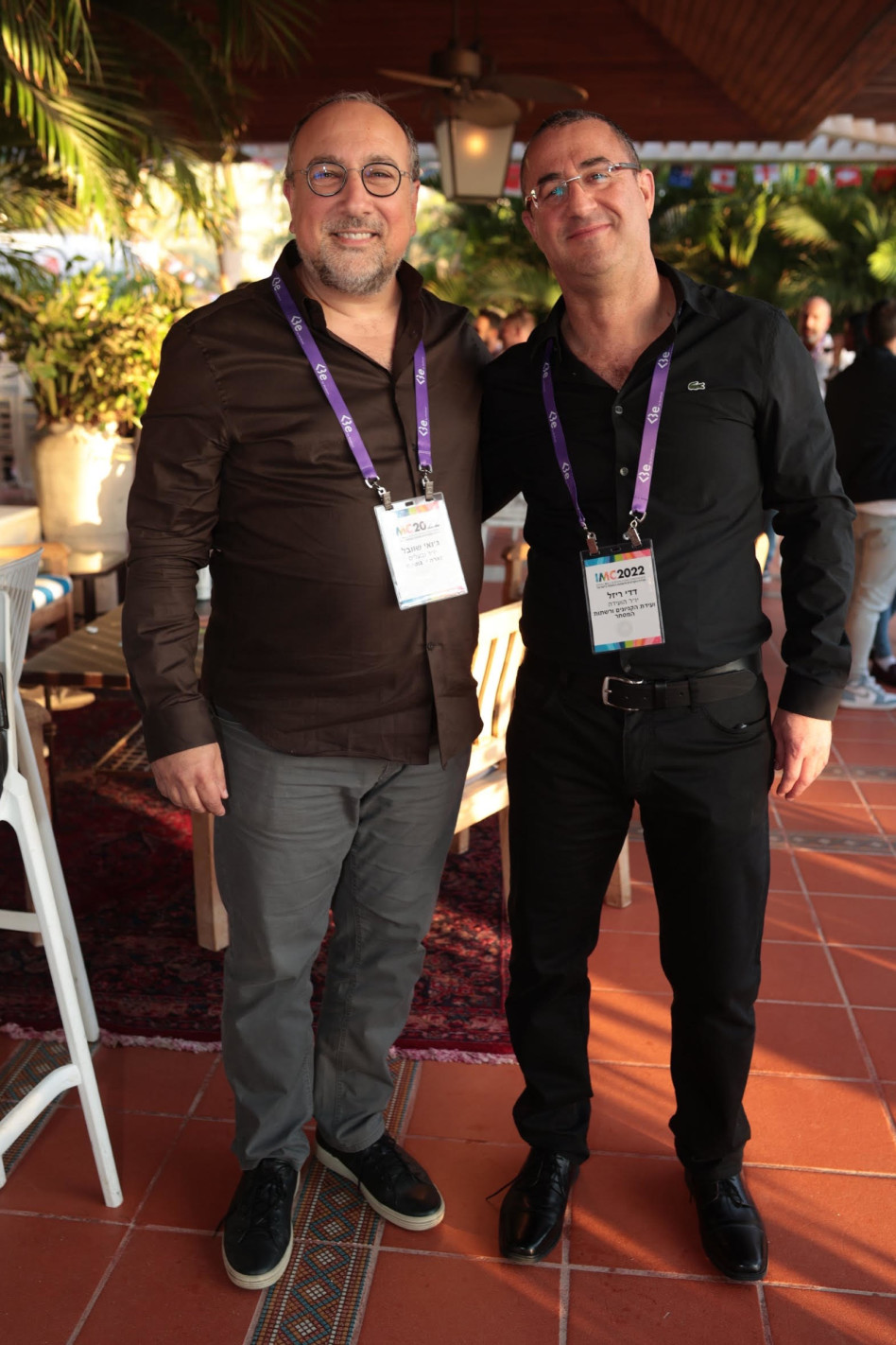 דדי ריזל וג'ואי שוובל (צילום: איתן וון)