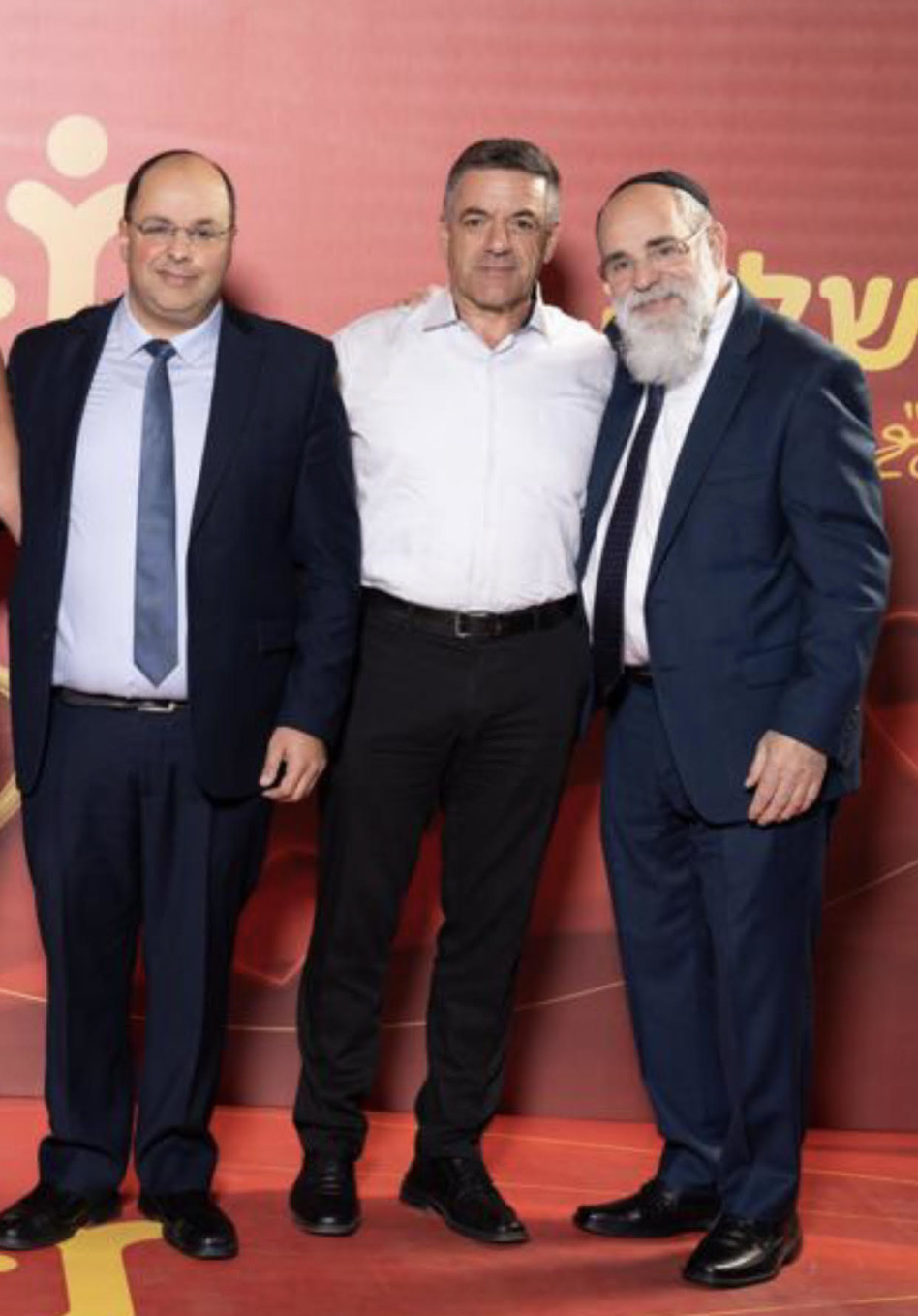 קלמן סמואלס, עמיקם נורקין ויוחנן סמואלס  (צילום: רמי זרנגר)