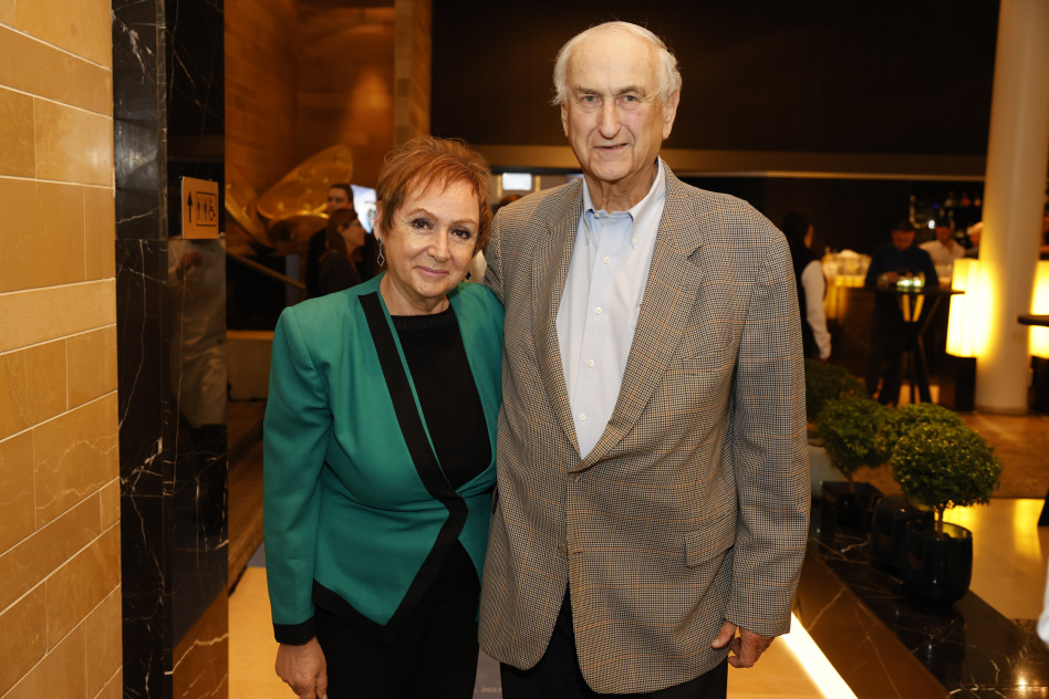 גד ואתי פרופר (צילום: גיא יחיאלי)