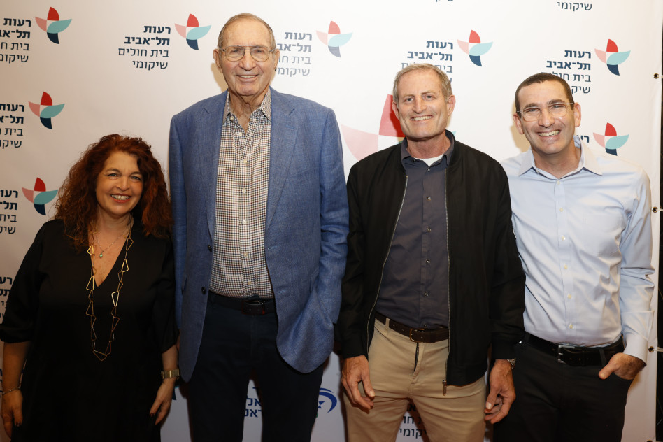 עידו שריר, דן להט, דן פרופר ואורית שטיין-רייזנר (צילום: גיא יחיאלי)