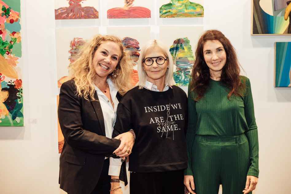 קרן בר-גיל, קארן אוברזון וקארין לאופר-דיין  (צילום: אורי שדה)