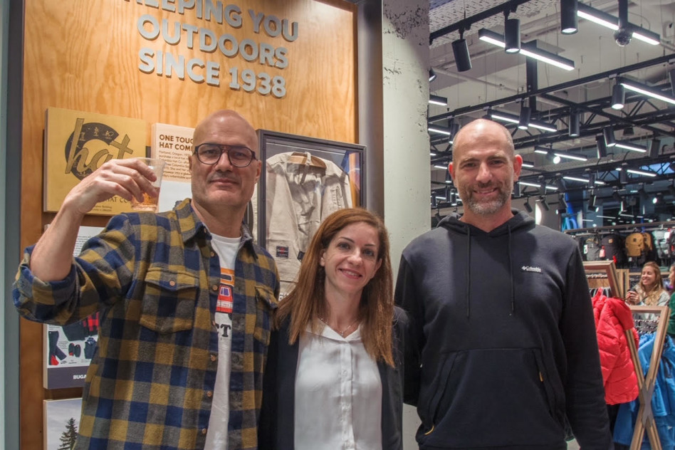 תומר בן סניור, קרן חן גנון ואביעד צברי (צילום: חנוך גריזיצקי)