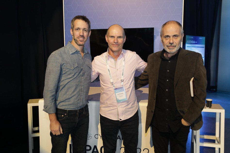 חיים שפירא, אודי מוקדי ונמרוד הראל (צילום: שי שבירו)