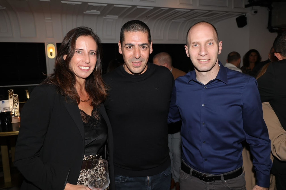 עידו עלמני, יוסי שטרית ורוני קרני  (צילום: רפי דלויה)