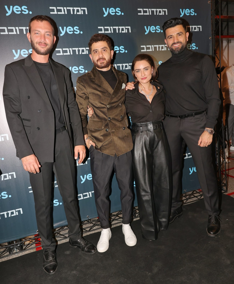 עמוס תמם, אניה בוקשטיין, אור בן מלך ועוז זהבי (צילום: רפי דלויה, yes)