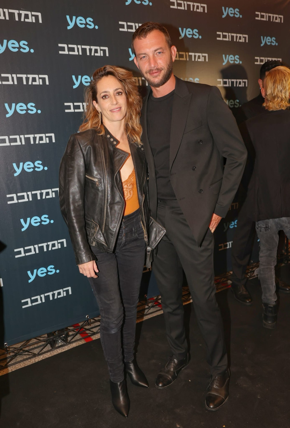 עוז זהבי ובת זוגו (צילום: רפי דלויה, yes)