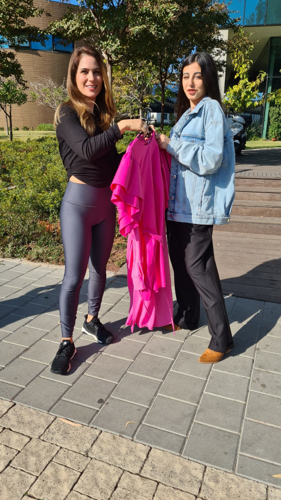 מור סילבר וסיני פינטו (צילום: סיטי הפקות)