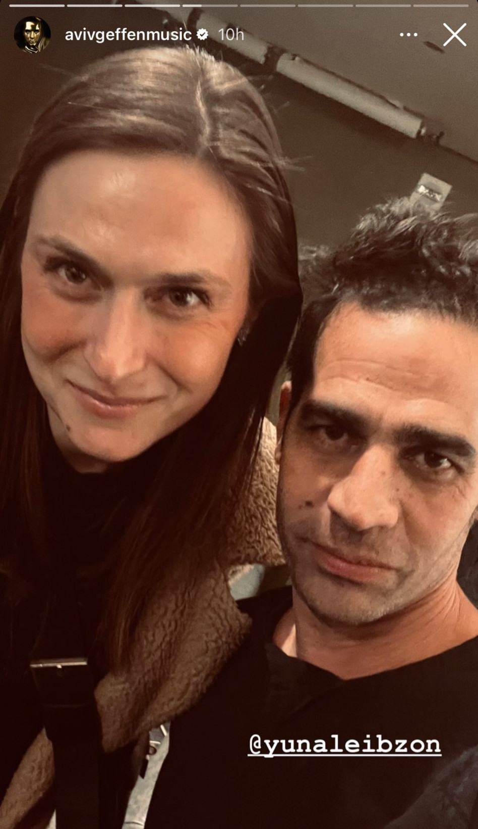 אביב גפן ויונה לייבזון (צילום: צילום מסך אינסטגרם)