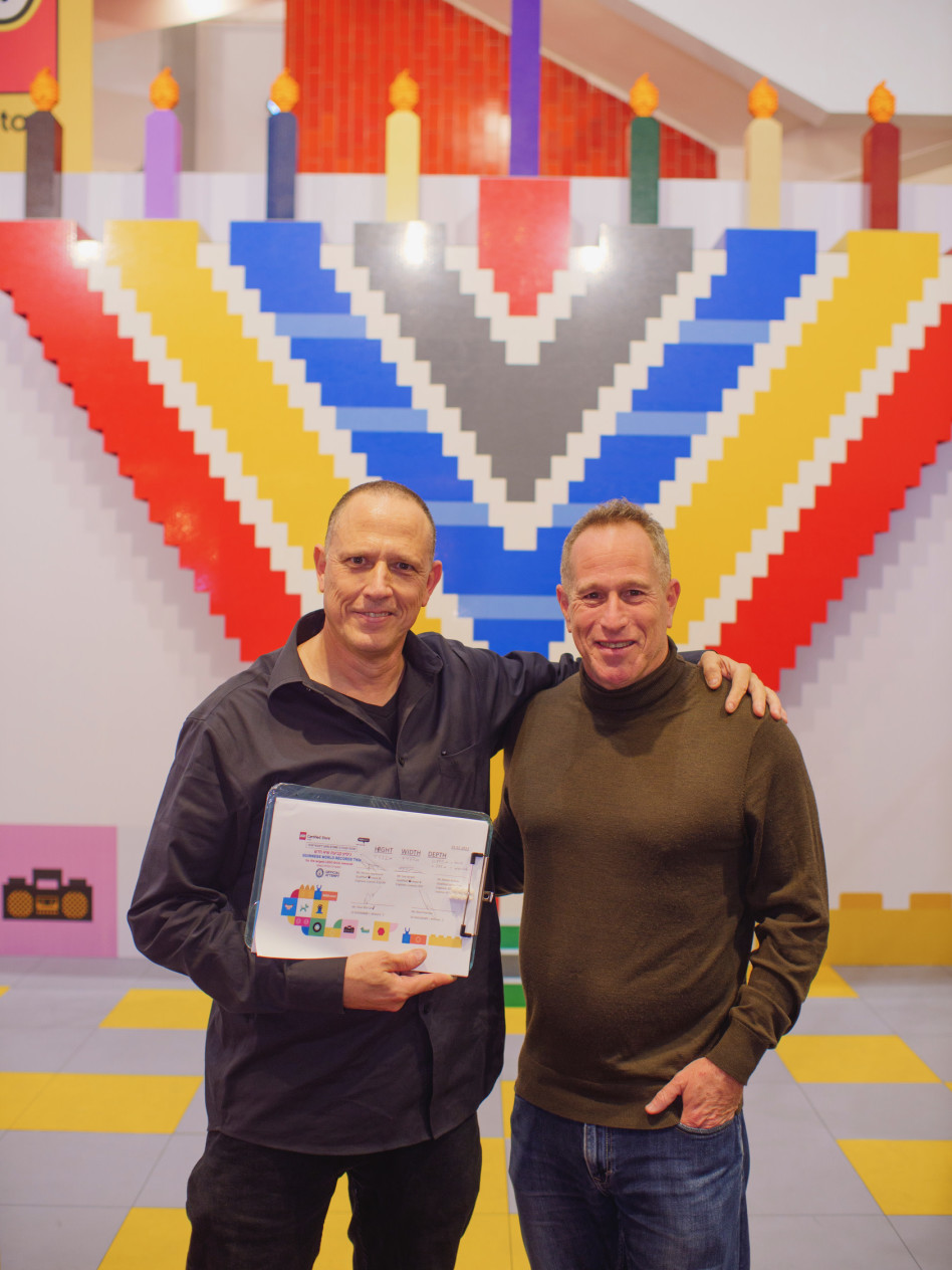 ערן תור ויואב גאון  (צילום: אמיר יעקובי)