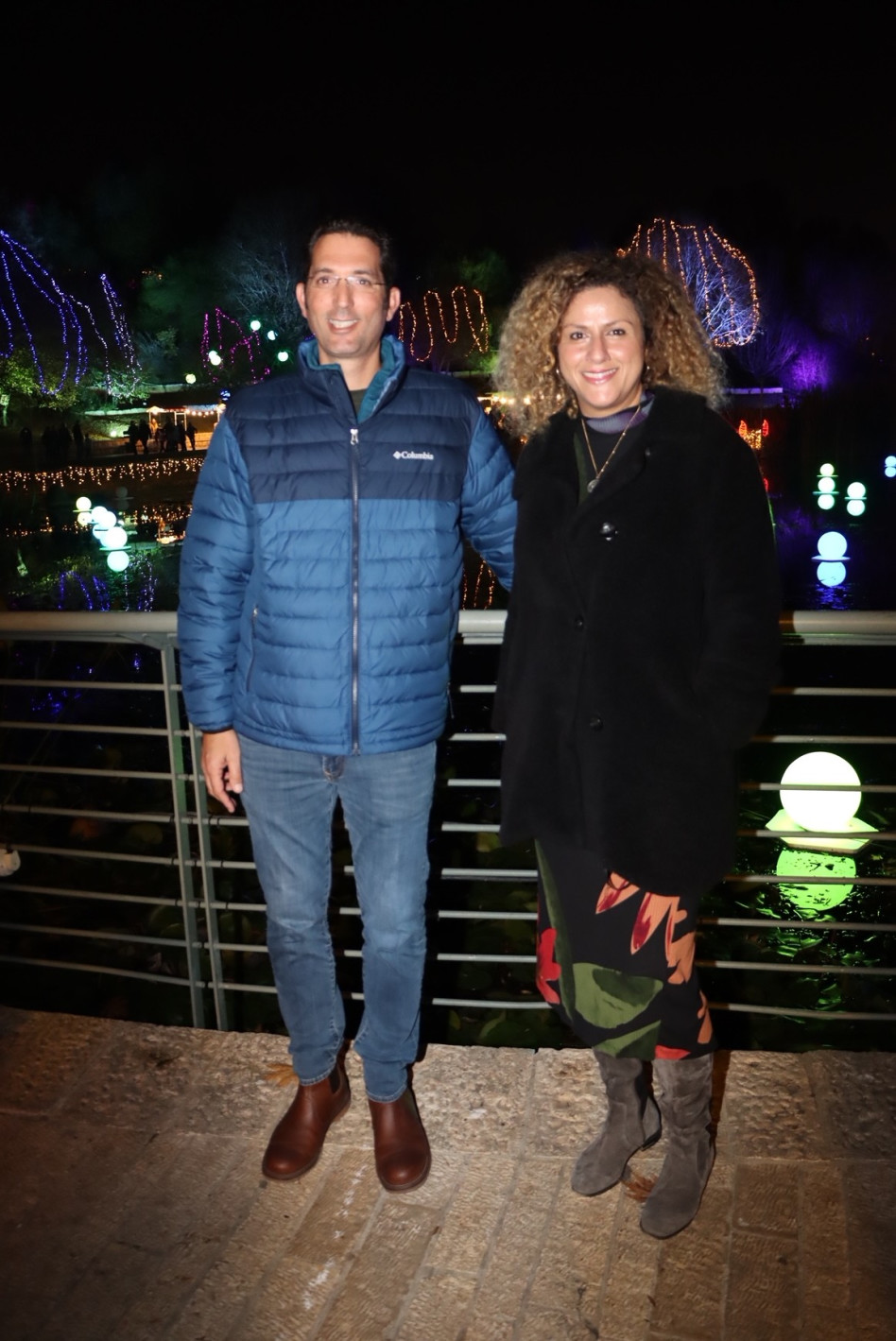 נטע אבוגוב ותום עמית (צילום: ניר פקין)