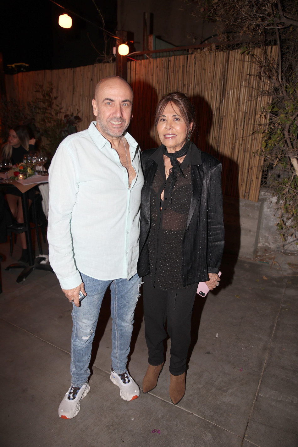 מרגלית צנעני וסרג' דרעי (צילום: אור גפן)