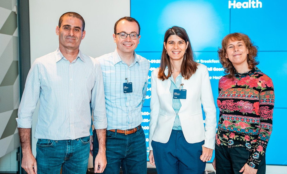 מור פלג, קירה רדינסקי, אריאל בייוביץ, ואודי גורי  (צילום: קטרינה סבינה)