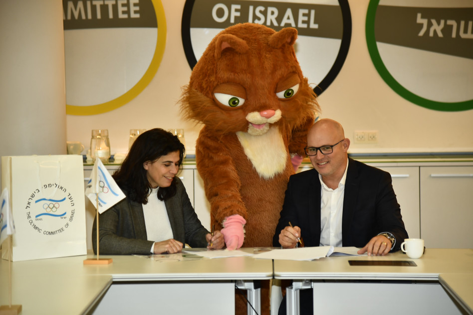  רני איידלר ויעל ארד (צילום: עמית שיסל הוועד האולימפי בישראל)