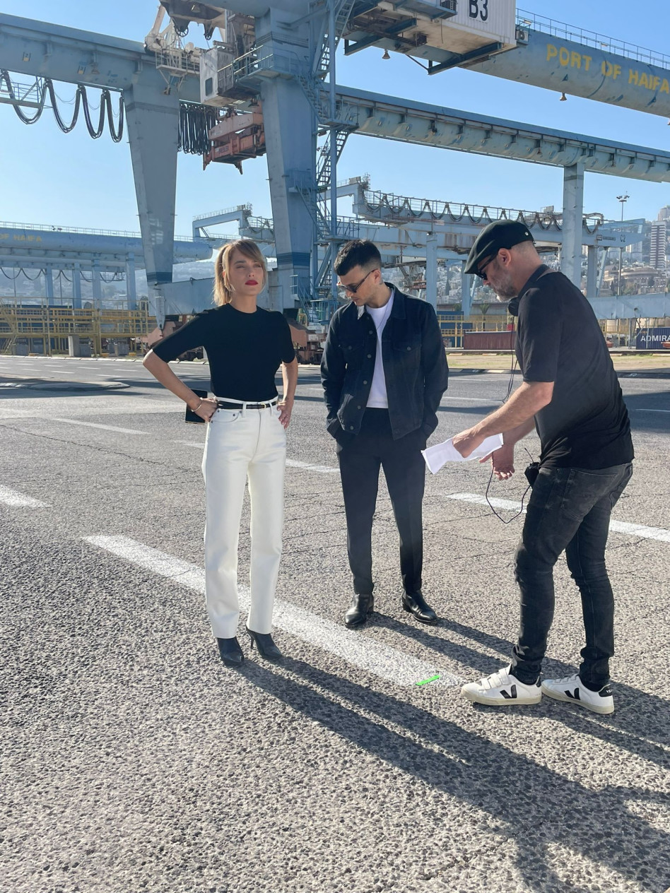 אסי עזר, רותם סלע (צילום: באדיבות קשת 12)