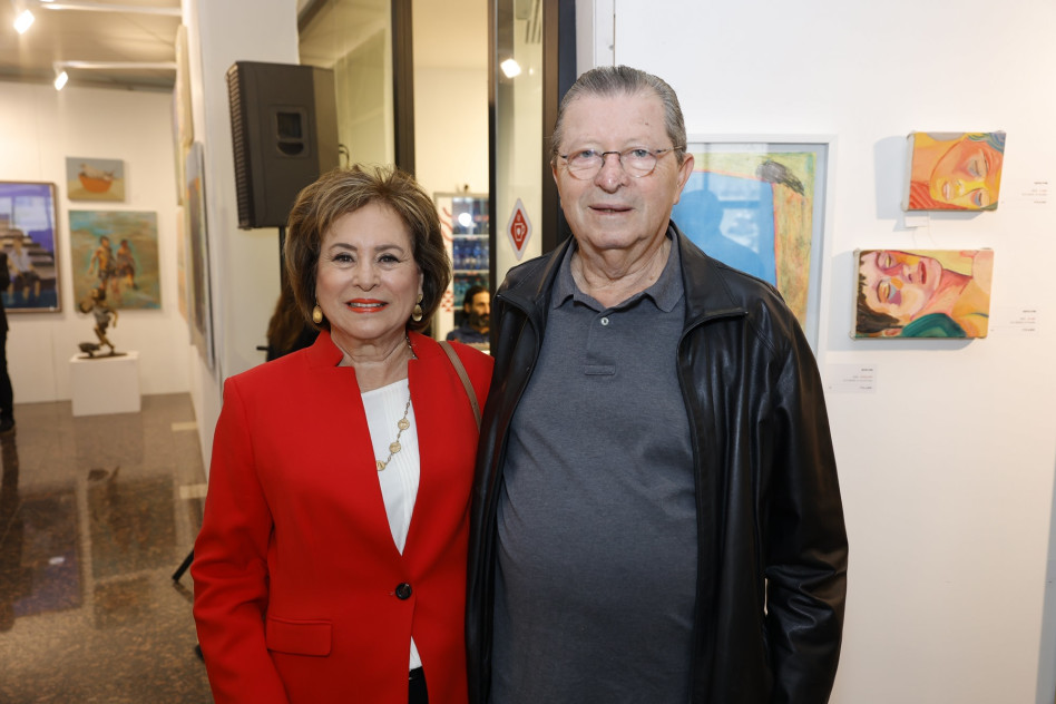 שלום זינגר ונאוה ברק (צילום: אביב גוטליב)