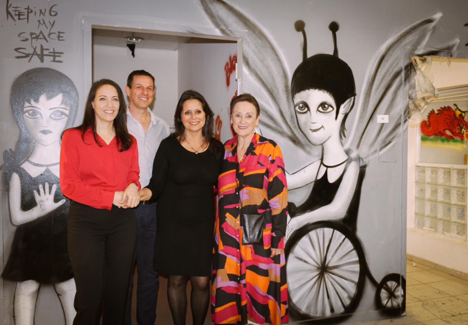  נעמי סטוצ׳ינר סיגל וינטר, עמיר לרנר וליהיא לפיד (צילום: דנה כהן)