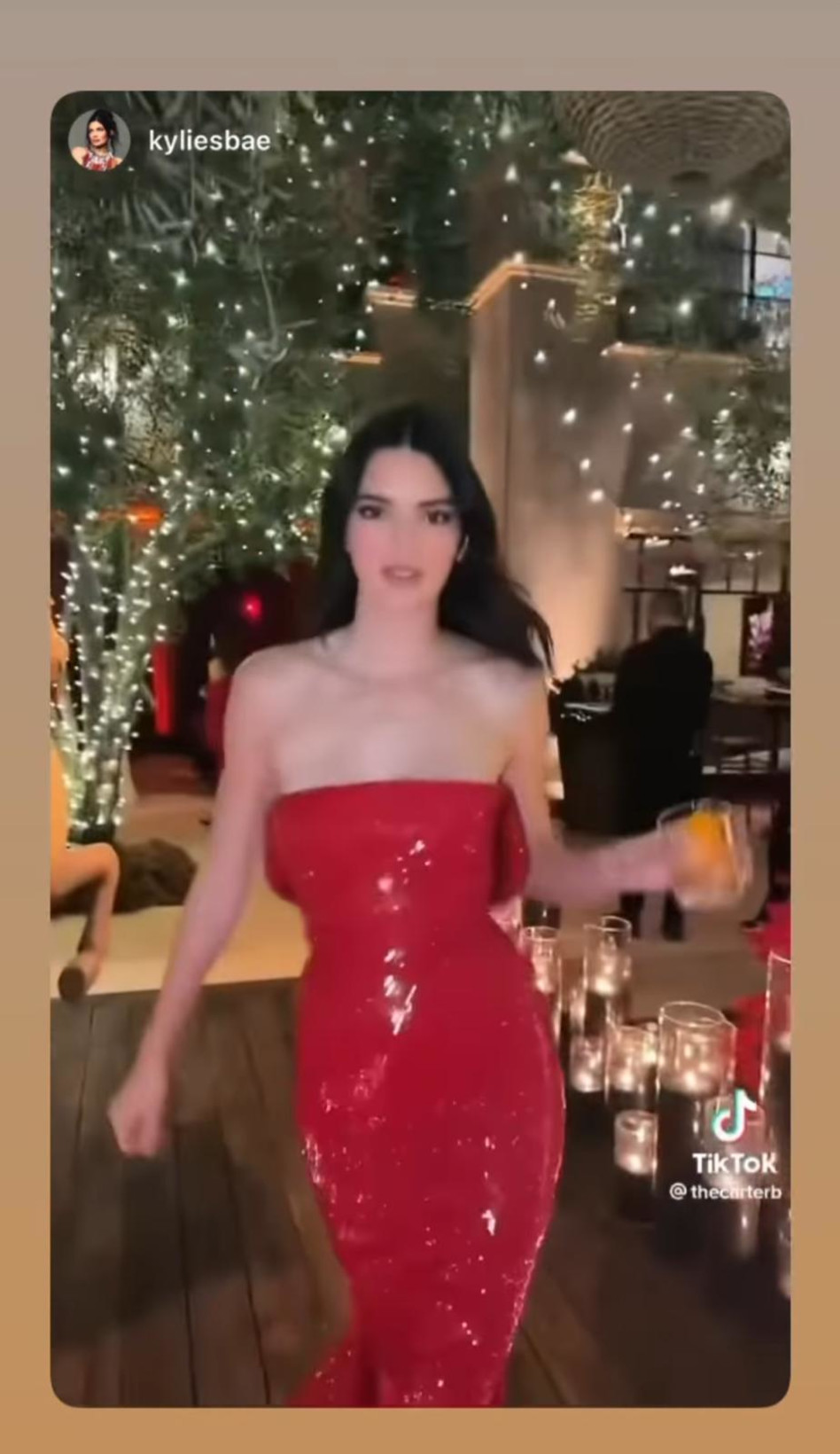 קנדל ג'נר (צילום: צילום מסך אינסטגרם)